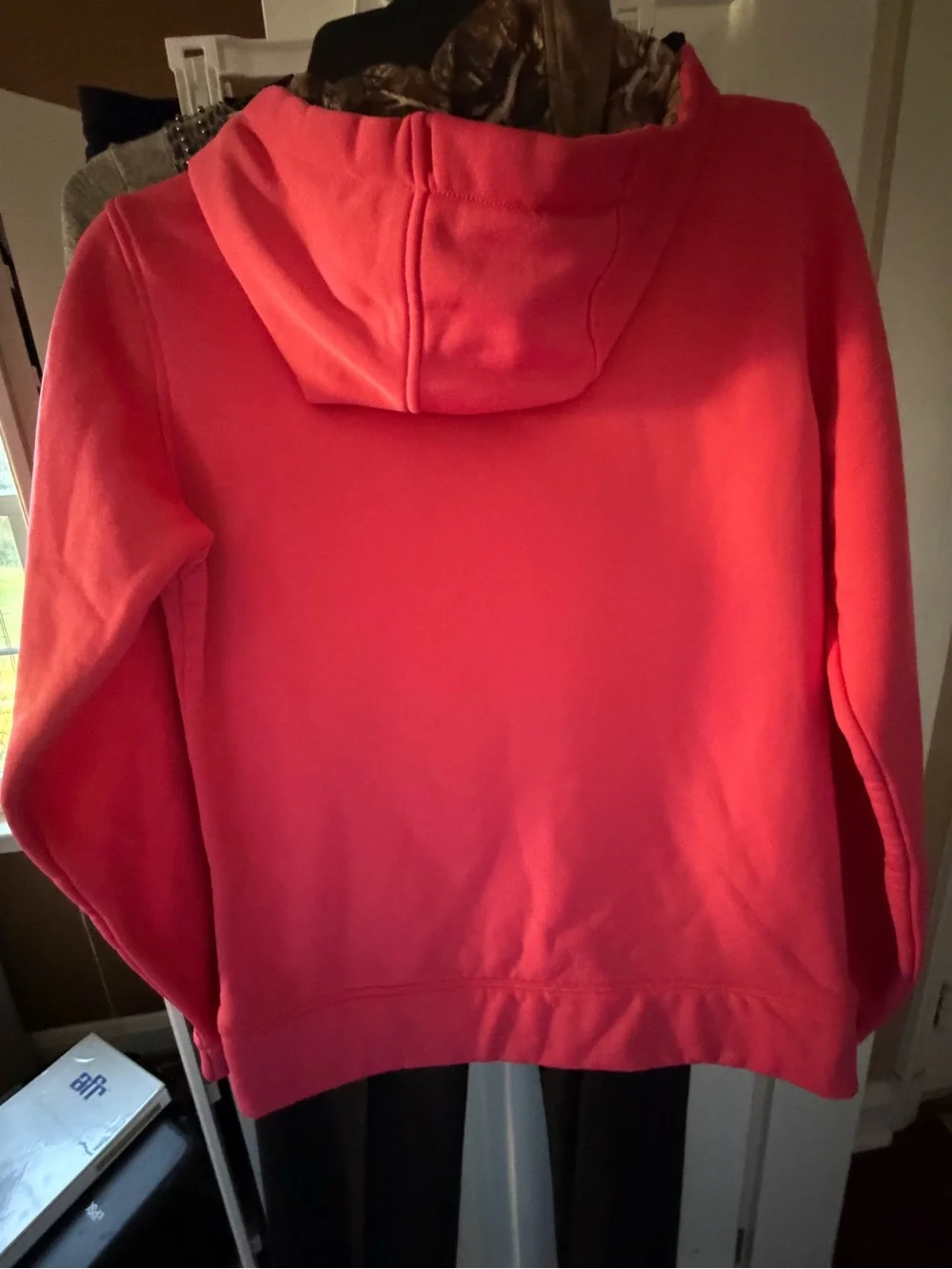 Under Armour Pink Hoodie with Camouflage Logo